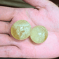 Lemon Quartz Crystal Tumbles Set of 2 for Positivity & Clarity