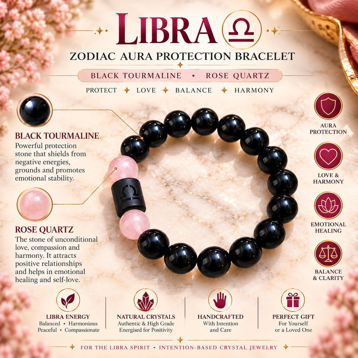 Zodiac Aura Protection Bracelets | All 12 Zodiac Signs