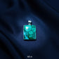 Malachite & Chrysocolla 925 Sterling Silver Pendant