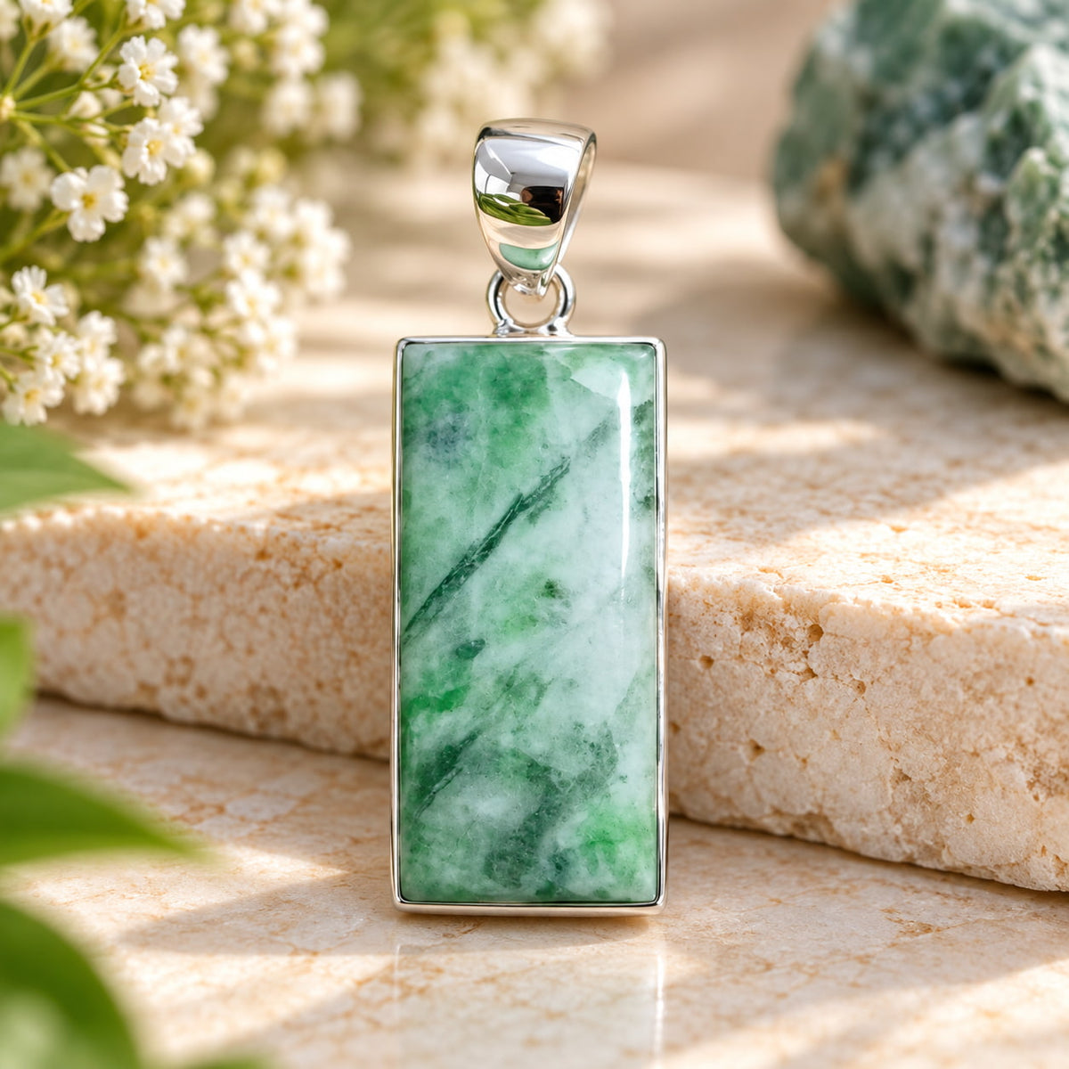 Premium Maw Sitsit 925 Sterling Silver Pendant for Vitality & Strength