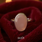 Morganite ring for love, compassion, and emotional healing