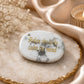 Natural Howlite Palmstone For Relaxation, Calm & Emotional Balance