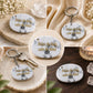 Natural Howlite Palmstone For Relaxation, Calm & Emotional Balance