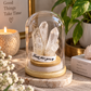 Natural Clear Quartz Cluster Bottle Ornament – Family Unity & Wish Fulfillment Crystal
