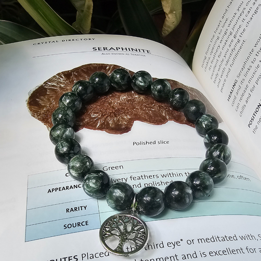 Seraphinite Bracelets For Angelic Connection