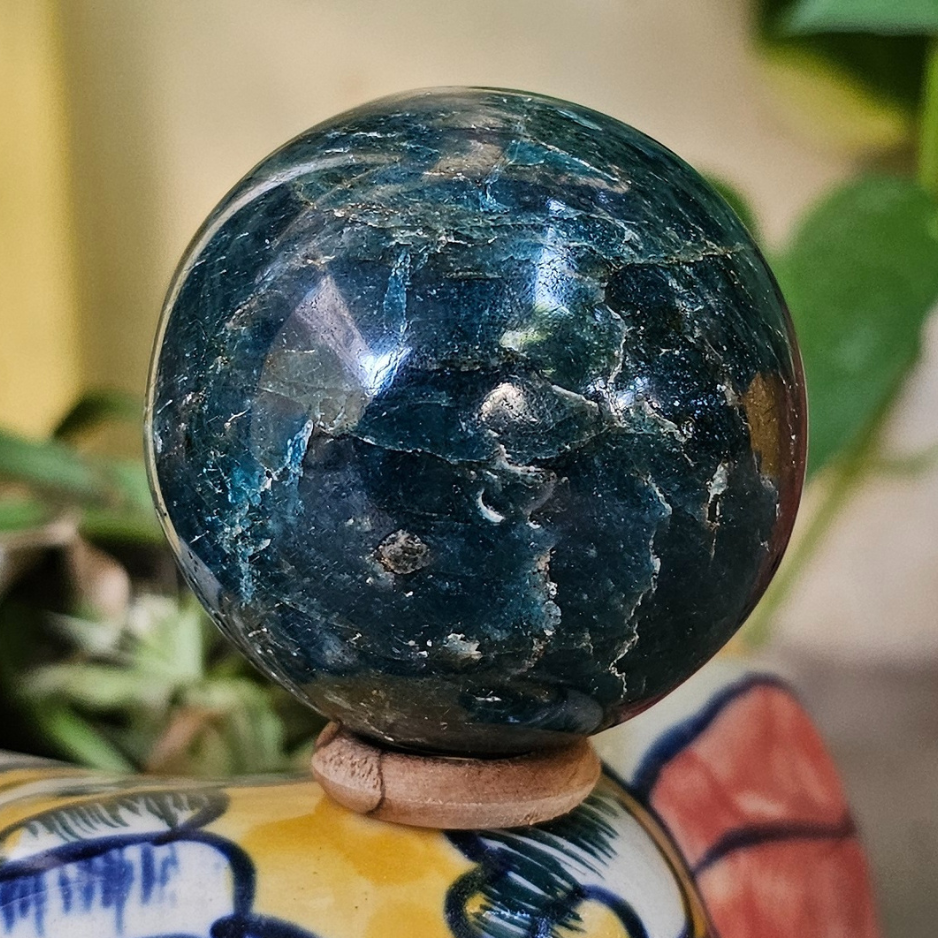Apatite Sphere For Spiritual Growth