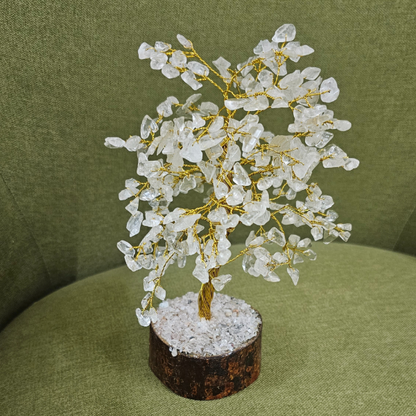 Clear Quartz Tree For Psychic Abilities - Dr. Neeti Kaushik's Shop