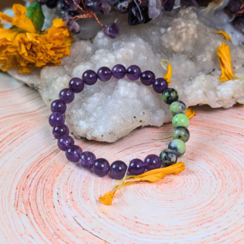 Pisces Abundance Bracelet For 2025-(8mm) - Dr. Neeti Kaushik's Shop