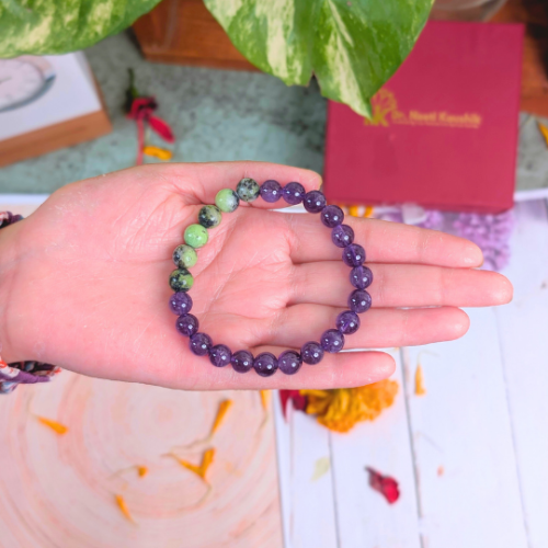 Pisces Abundance Bracelet For 2025-(8mm) - Dr. Neeti Kaushik's Shop