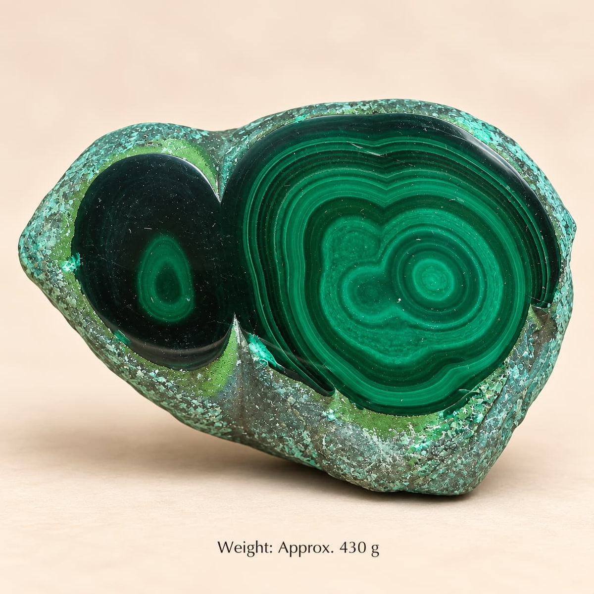 Malachite Natural Raw Piece | Transformation, Heart Chakra and Spiritual Protection