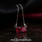Red Corundum Pendant – Strength, Passion & Protection