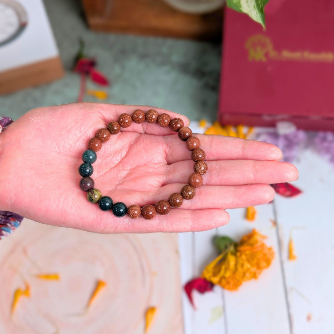 Ruling Number 9 Bracelet For 2025 (Born on 9/18/27)-(8mm) - Dr. Neeti Kaushik's Shop
