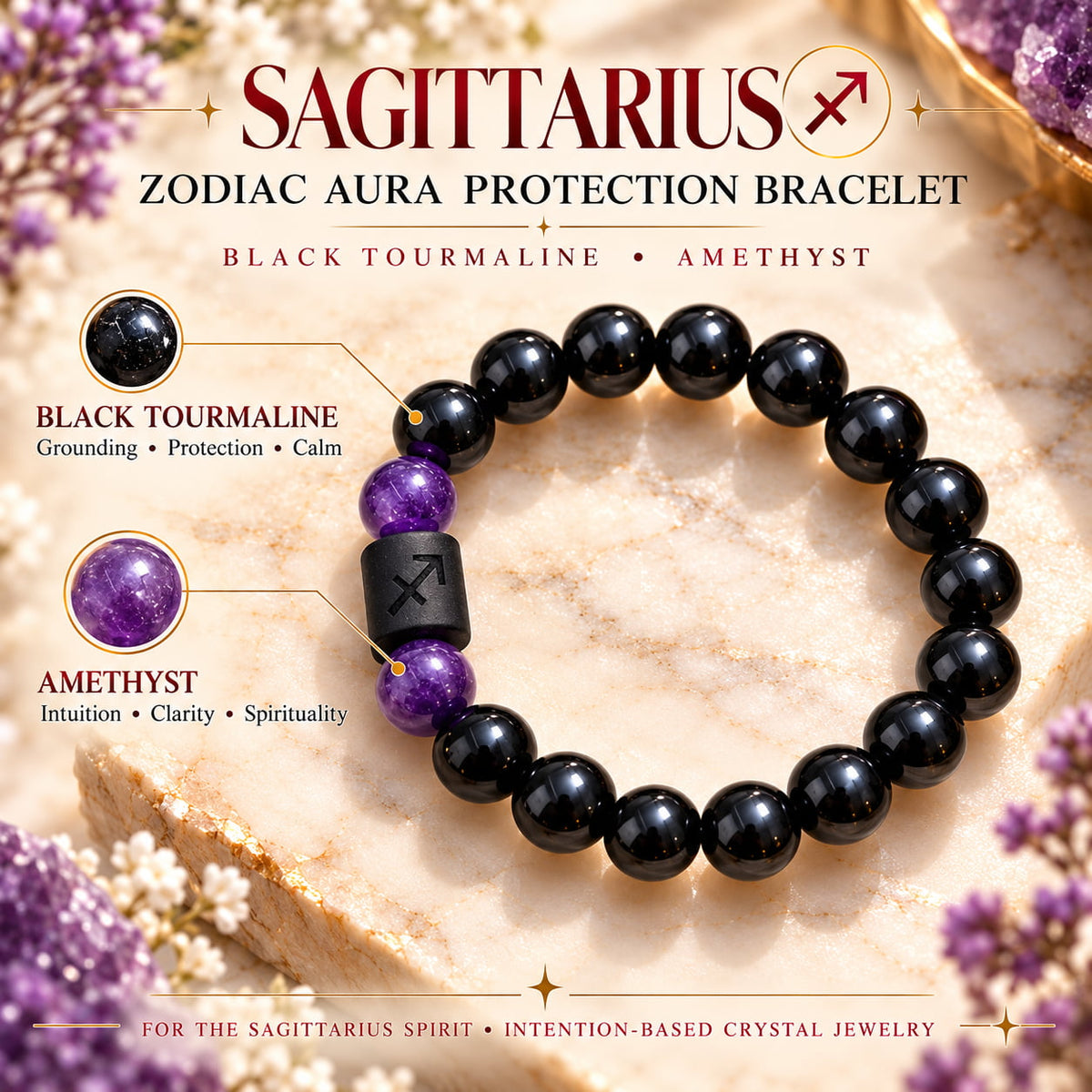 Zodiac Aura Protection Bracelets | All 12 Zodiac Signs