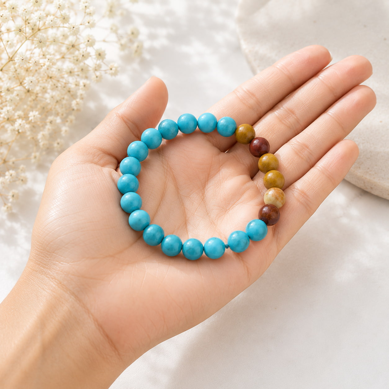 Sagittarius zodiac abundance bracelet for wealth, luck and manifestation