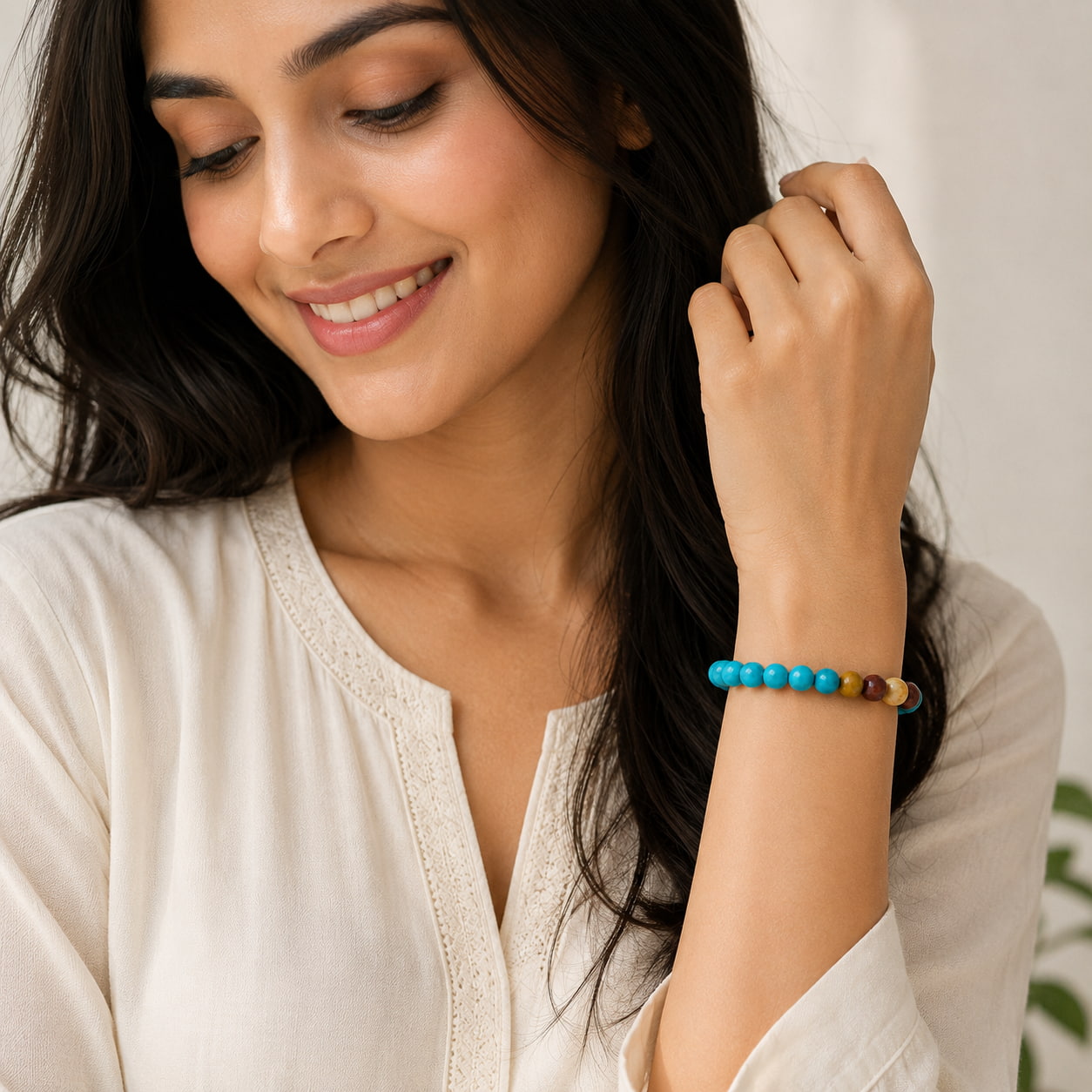 Sagittarius zodiac crystal bracelet for wealth, abundance and spiritual growth