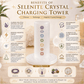 Premium Selenite Crystal Charging Tower for Crystal Cleansing & Energy Charging