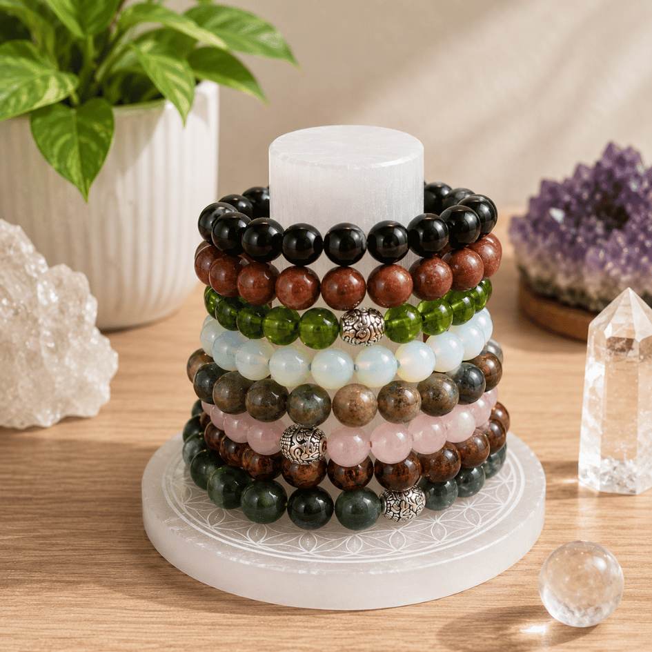 Premium Selenite Crystal Charging Tower for Crystal Cleansing & Energy Charging