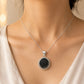 Shri Laxmi Narayan Shaligram Pendant In German Silver For Divine Abundance and Protection