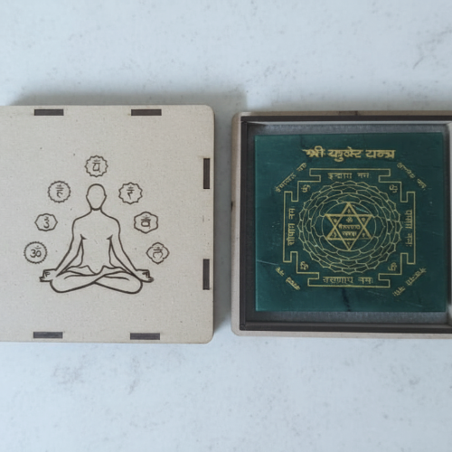 Shree Kuber Yantra in Green Aventurine – Wealth, Abundance & Prosperity
