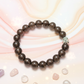 Natural Smoky Quartz gemstone bracelet for energy balance and healing