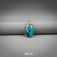 Turquoise 925 Sterling Silver Pendant – Healing • Protection • Communication