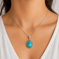 turquoise pendant for protection and positive energy