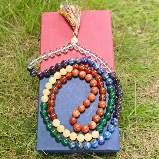 7 Chakra Mala (10mm) For Solving Love Relationship Issues