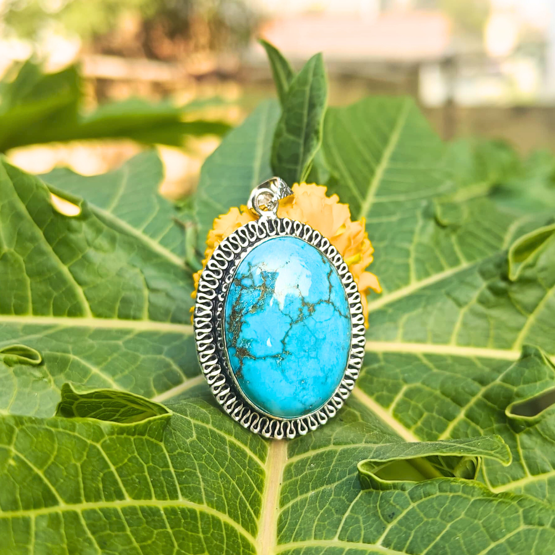 Tibetan Turquoise Pendant