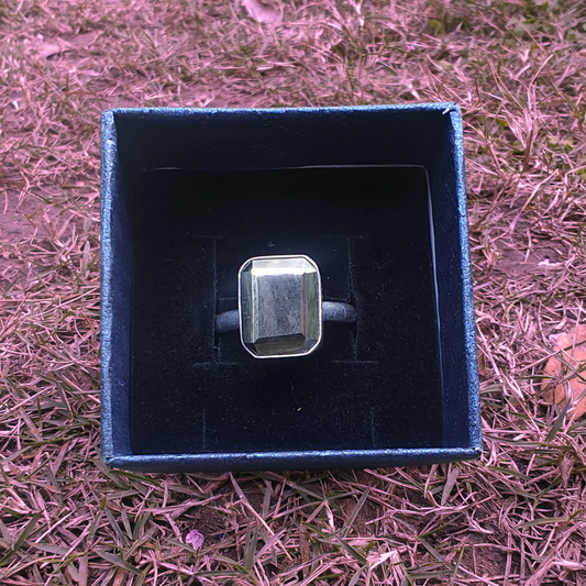 Pyrite Ring For Good Fortune