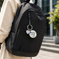 The Virgo Keychain Zodiac - Strength Charm with Blue Corundum