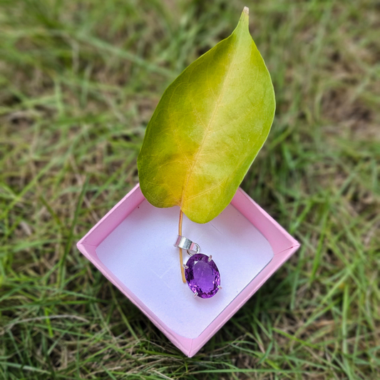 Amethyst Pendant For Peace