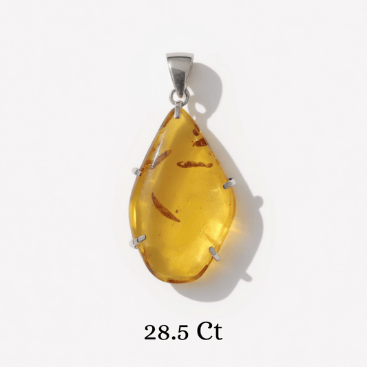 Amber Pendant – Healing • Protection • Natural Elegance