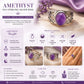 Amethyst 925 Sterling Silver Ring – Healing, Protection & Elegance