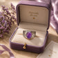 Amethyst 925 Sterling Silver Ring – Healing, Protection & Elegance