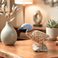 Crystal Duck Bird Angelite, Aragonite & Pyrite