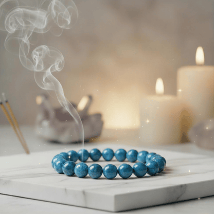Apatite Bracelet For Manifestation-(10mm)