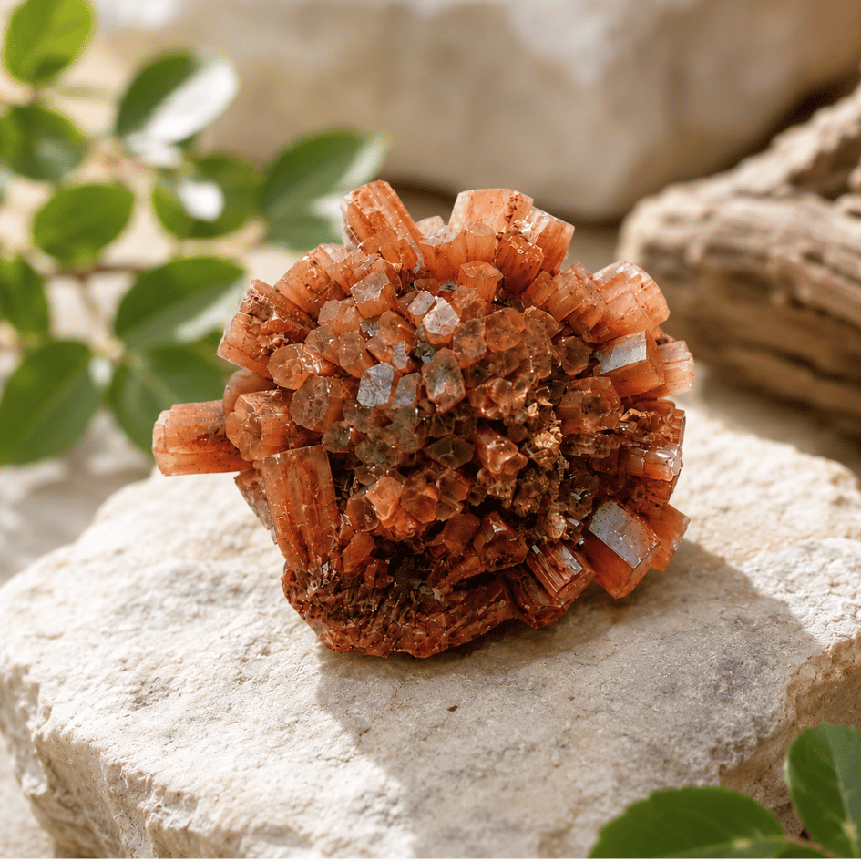 Aragonite Raw Crystal Piece for Grounding, Stability & Emotional Balance