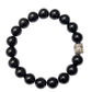 Healing Black Tourmaline bracelet for shielding and meditation