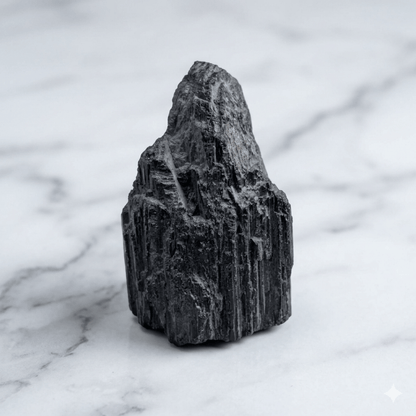 Black Tourmaline Raw Piece Tumble For Self-Confidence