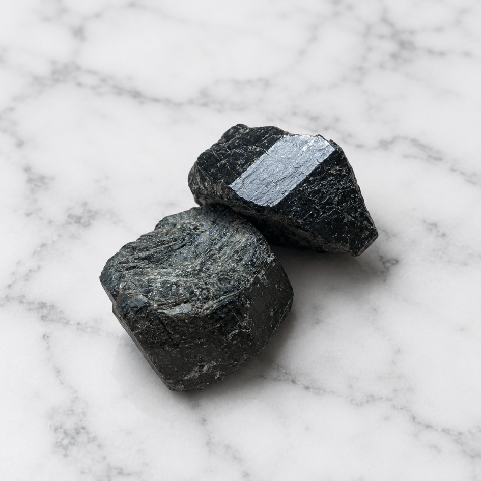 Black Tourmaline Raw Piece Tumble For Self-Confidence