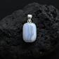 blue lace agate pendant for calm and gentle energy
