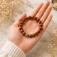 Natural Brown Goldstone Bracelet For Attaining Goals (10mm)