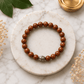 Natural Brown Goldstone Bracelet For Attaining Goals (10mm)