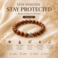 Natural Brown Goldstone Bracelet For Attaining Goals (10mm)