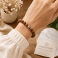 Natural Brown Goldstone Bracelet For Attaining Goals (10mm)