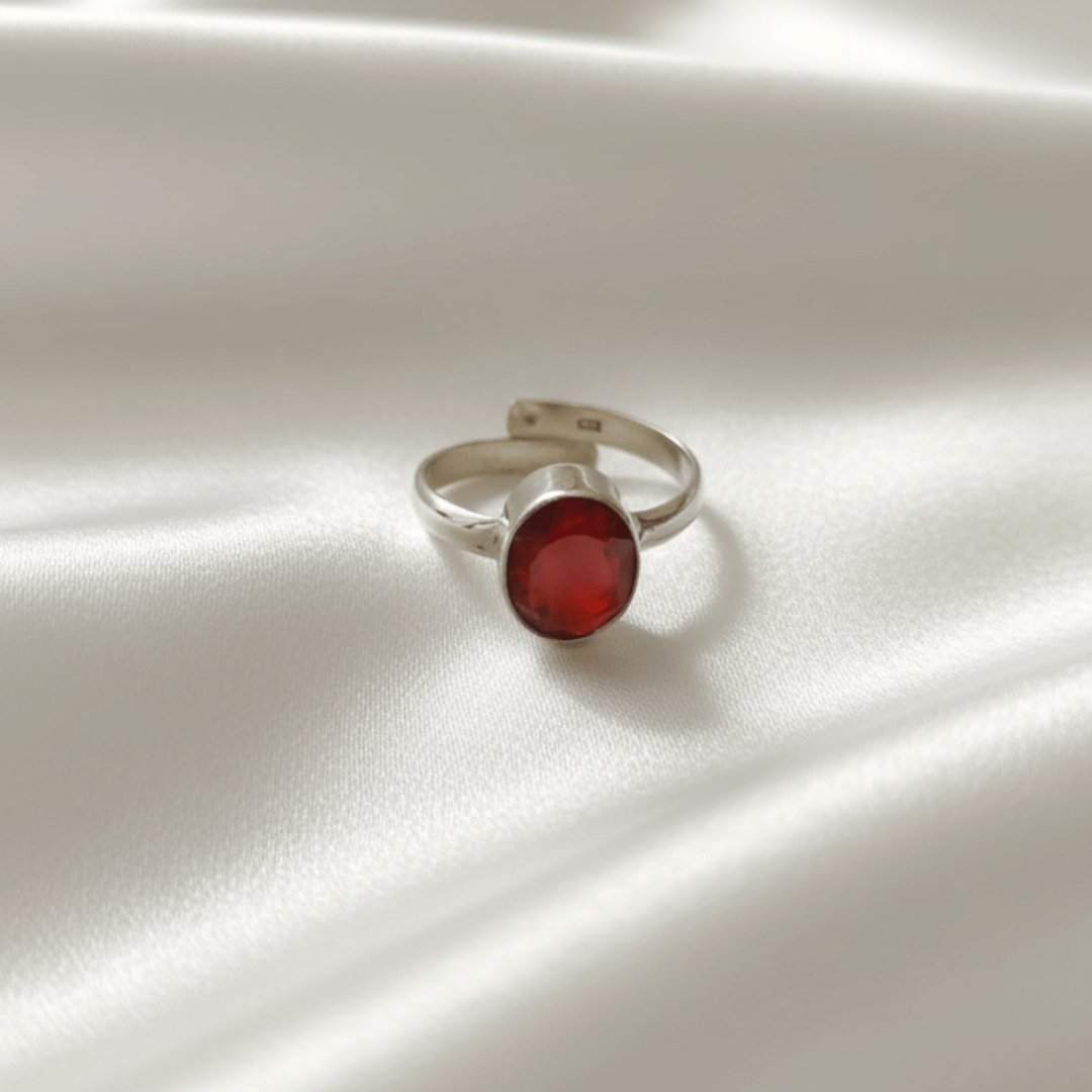 Carnelian 925 Silver Ring – For Confidence, Motivation & Creativity