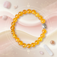 Citrine Bracelet For Prosperity & Success-(8mm)