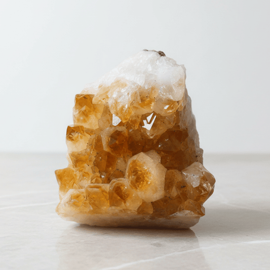 Natural Citrine Cluster For Success