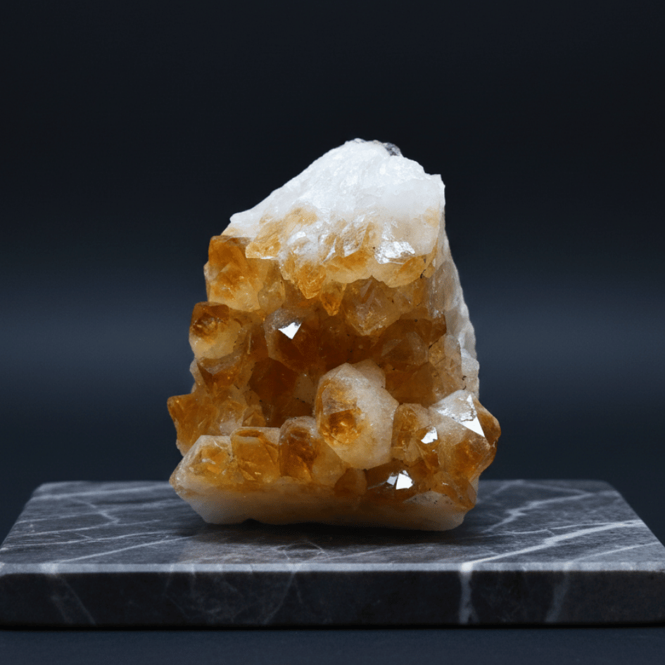 Natural Citrine Cluster For Success