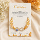 Citrine Infinity  Crystal Rakhi With Evil Eye| Abundance, Protection & Manifestation